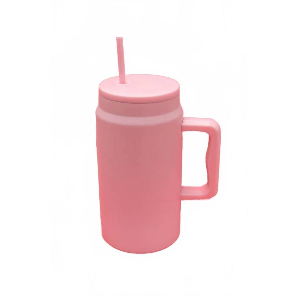 NEW WALL TO WALL large stainless steel tumbler 50 oz pink in pink